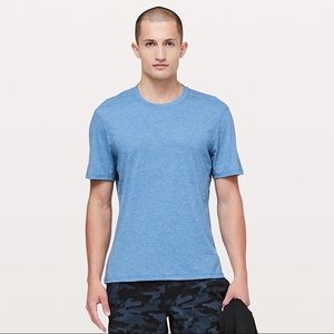Lululemon Men’s Blue Simple Short Sleeve Tee